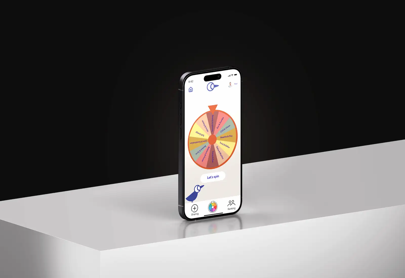 Application Hemera, roulette d'activités pour les coworkers